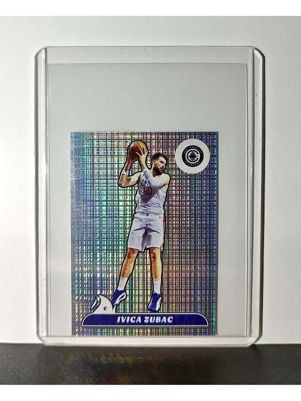 Ivica Zubac 2024-25 Panini NBA #355 Foil Sticker Card Los Angeles Clippers